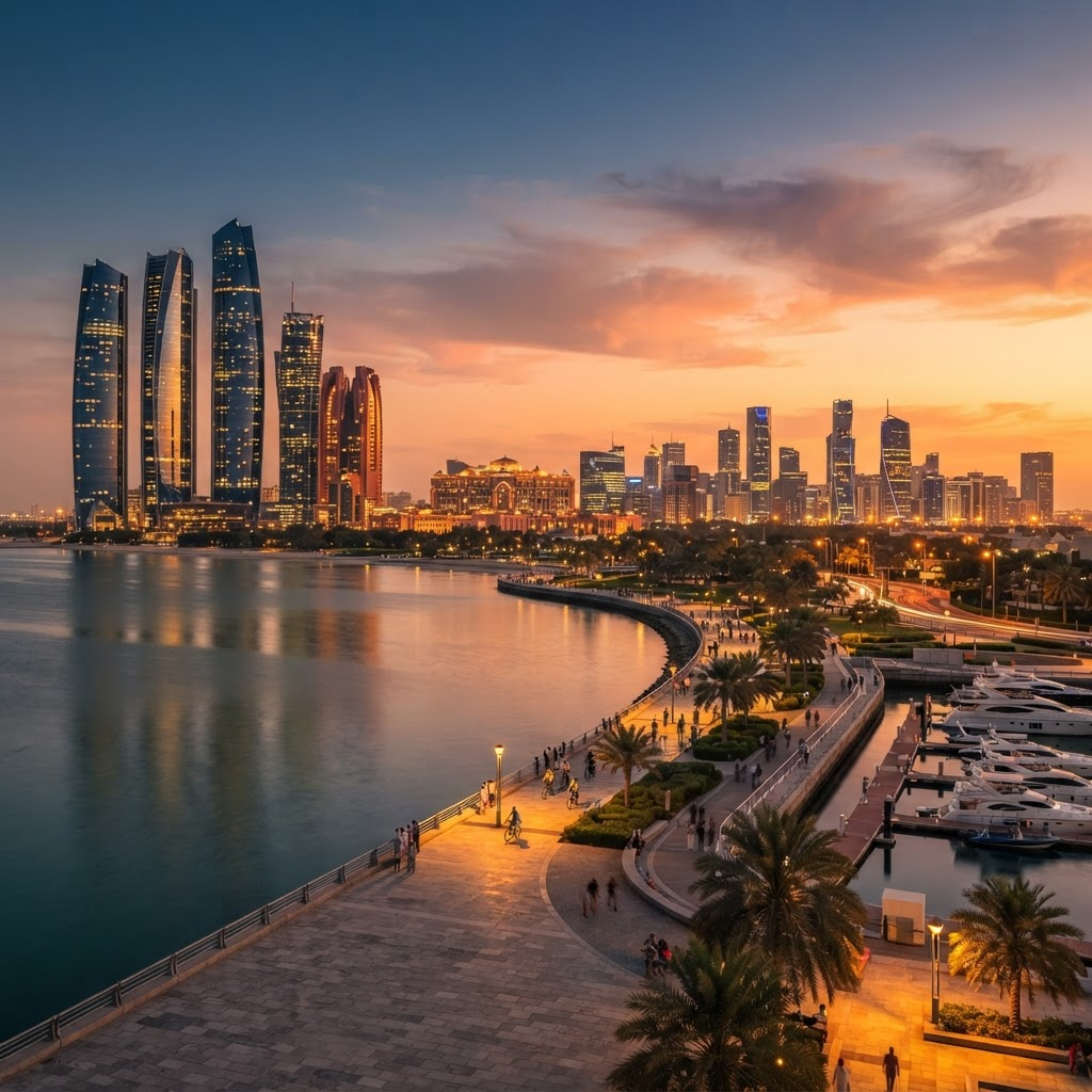 Abu Dhabi skyline