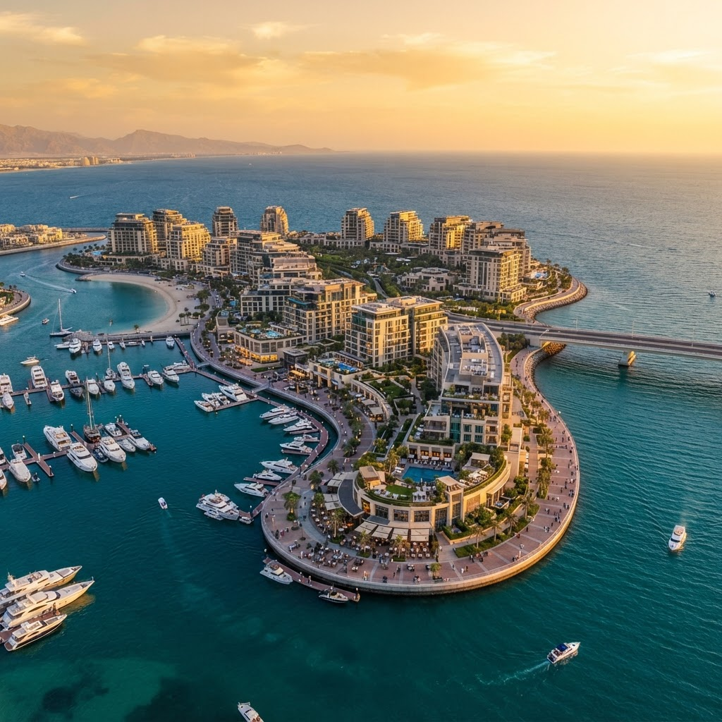 Hayat Island skyline